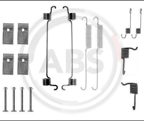 Set accesorii, sabot de frana puntea spate (0676Q ABS) FORD