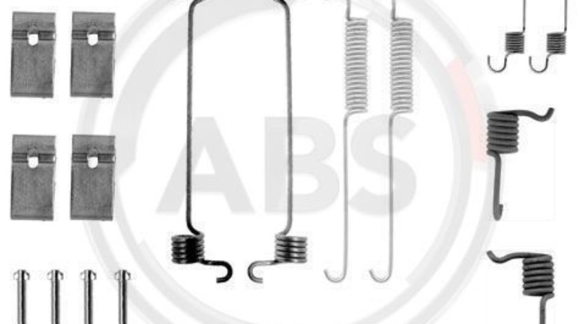 Set accesorii, sabot de frana puntea spate (0676Q ABS) FORD