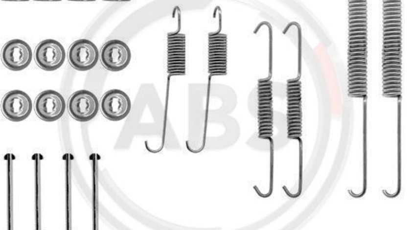 Set accesorii, sabot de frana puntea spate (0678Q ABS) Citroen,DACIA,PEUGEOT,RENAULT,VOLVO