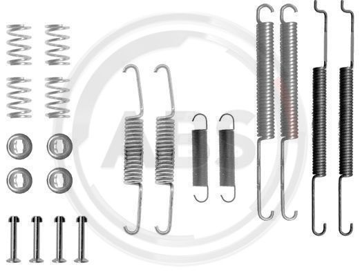Set accesorii, sabot de frana puntea spate (0681Q ABS) AUDI,SEAT,VW