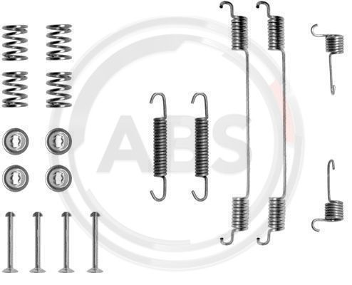 Set accesorii, sabot de frana puntea spate (0682Q ABS) ALFA ROMEO,FIAT
