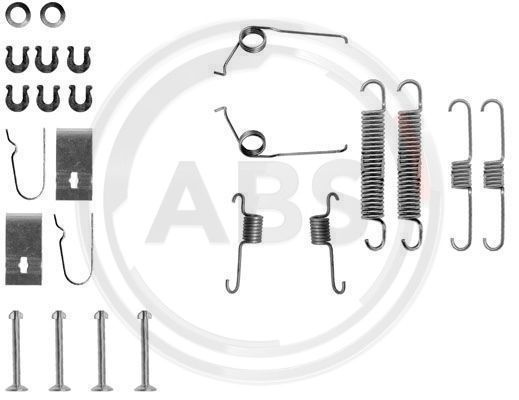 Set accesorii, sabot de frana puntea spate (0693Q ABS) DAIHATSU
