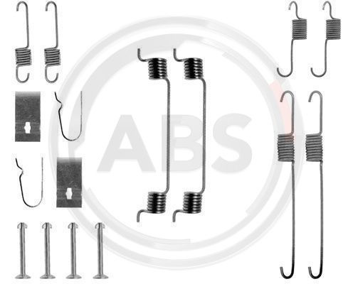 Set accesorii, sabot de frana puntea spate (0699Q ABS) KIA,MAZDA