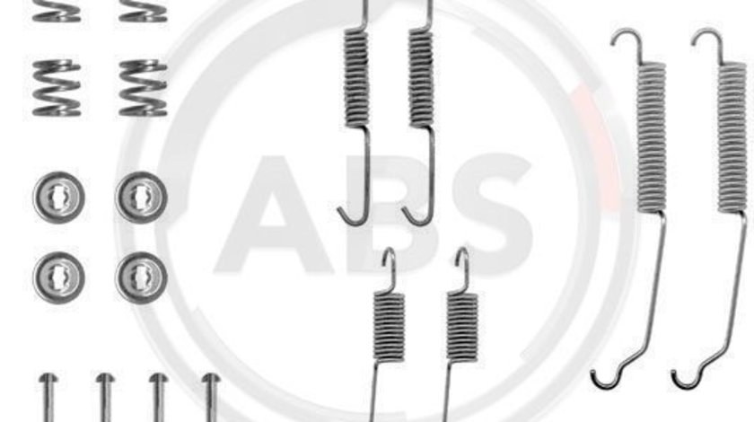 Set accesorii, sabot de frana puntea spate (0701Q ABS) Citroen,DALLAS,PEUGEOT