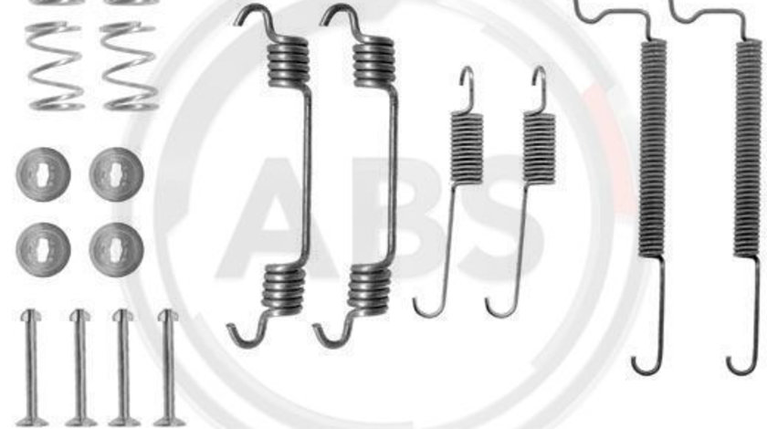 Set accesorii, sabot de frana puntea spate (0709Q ABS) CHEVROLET,OPEL,VAUXHALL