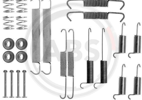 Set accesorii, sabot de frana puntea spate (0712Q ABS) VW