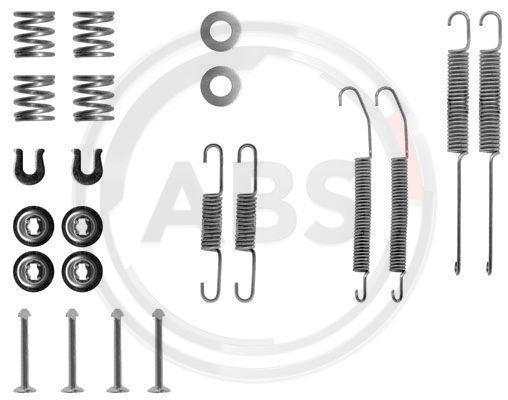 Set accesorii, sabot de frana puntea spate (0718Q ABS) NISSAN