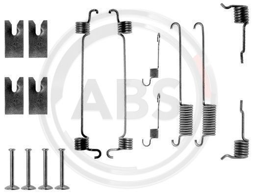 Set accesorii, sabot de frana puntea spate (0731Q ABS) FORD
