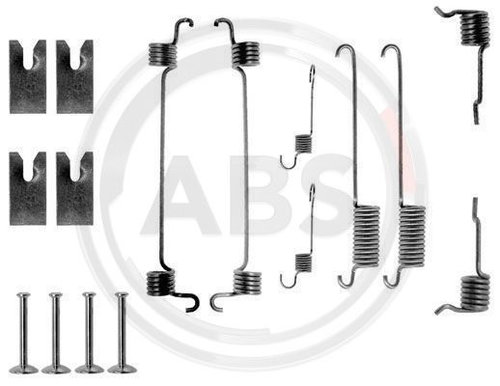 Set accesorii, sabot de frana puntea spate (0731Q ABS) FORD