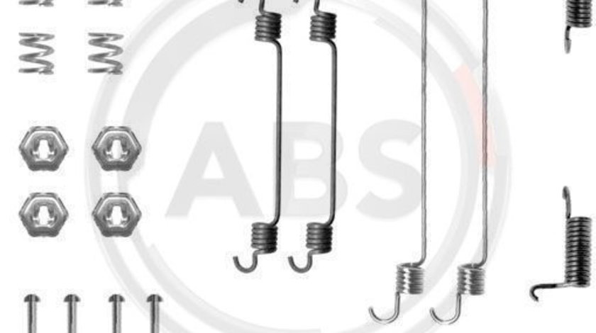 Set accesorii, sabot de frana puntea spate (0737Q ABS) NISSAN