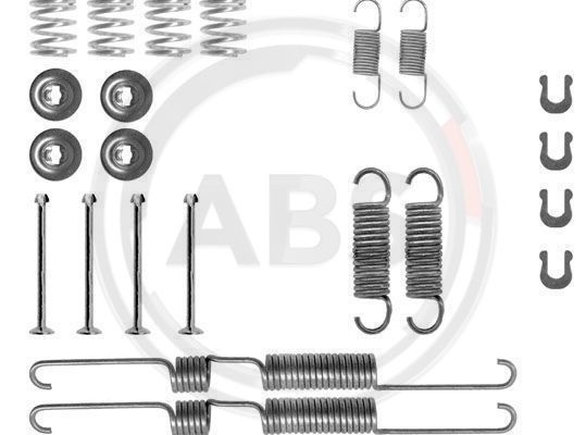 Set accesorii, sabot de frana puntea spate (0738Q ABS) TOYOTA