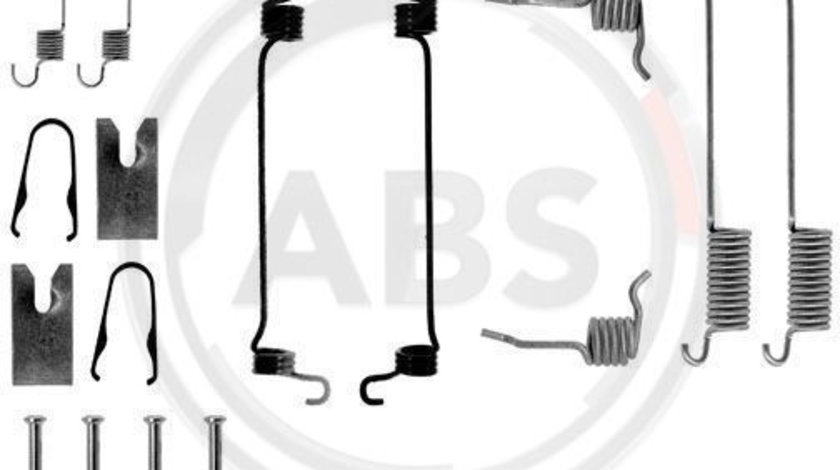 Set accesorii, sabot de frana puntea spate (0751Q ABS) FORD,FORD ASIA / OCEANIA,MAZDA