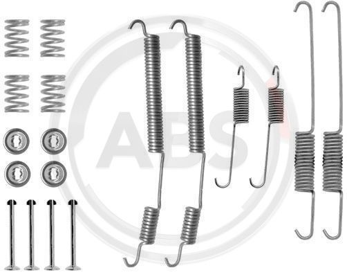 Set accesorii, sabot de frana puntea spate (0755Q ABS) RENAULT