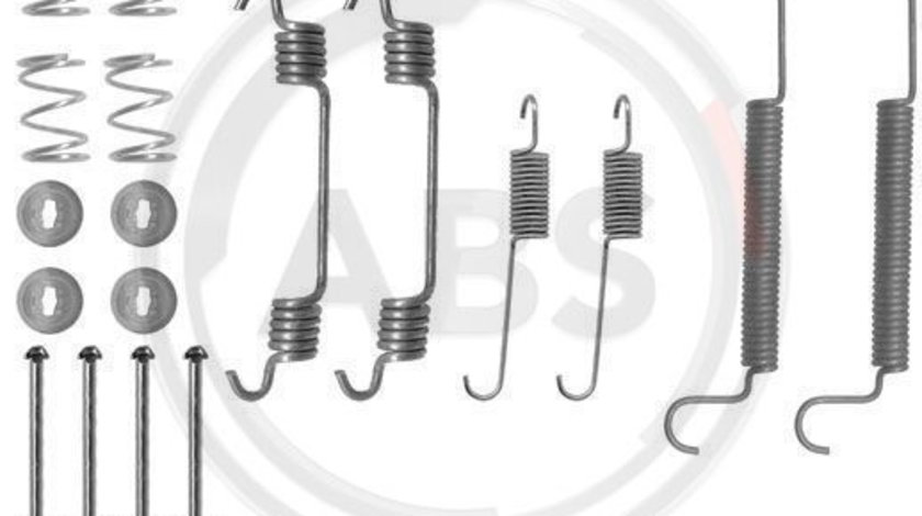 Set accesorii, sabot de frana puntea spate (0766Q ABS) CHEVROLET,OPEL,VAUXHALL