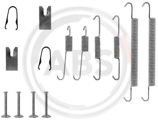 Set accesorii, sabot de frana puntea spate (0771Q ABS) TOYOTA