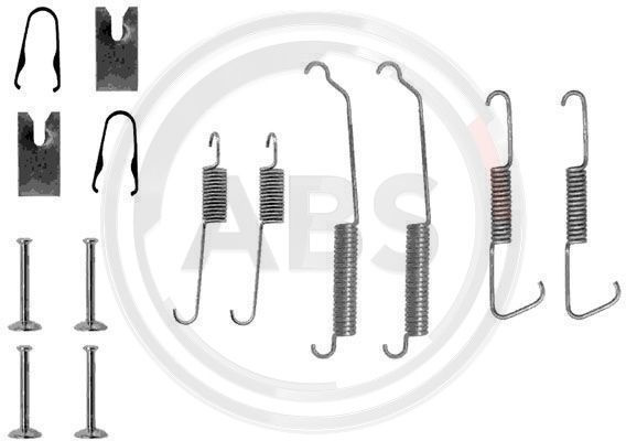 Set accesorii, sabot de frana puntea spate (0773Q ABS) MERCEDES-BENZ