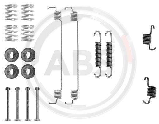 Set accesorii, sabot de frana puntea spate (0777Q ABS) NISSAN,RENAULT