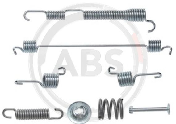 Set accesorii, sabot de frana puntea spate (0785Q ABS) MITSUBISHI