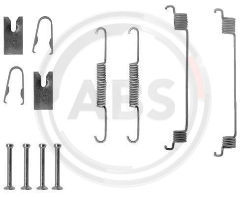Set accesorii, sabot de frana puntea spate (0789Q ABS) FIAT,LANCIA