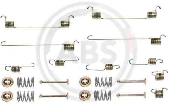 Set accesorii, sabot de frana puntea spate (0802Q ABS) MAZDA