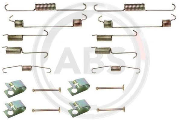 Set accesorii, sabot de frana puntea spate (0803Q ABS) MAZDA