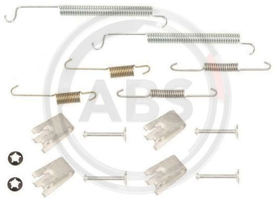 Set accesorii, sabot de frana puntea spate (0807Q ABS) HONDA