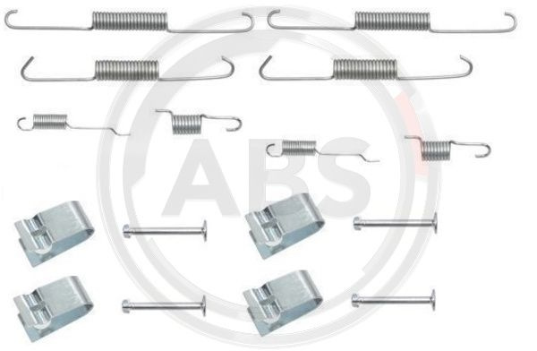 Set accesorii, sabot de frana puntea spate (0811Q ABS) NISSAN