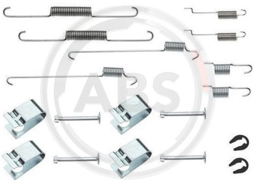 Set accesorii, sabot de frana puntea spate (0815Q ABS) DAIHATSU,ROVER,SUBARU,SUZUKI