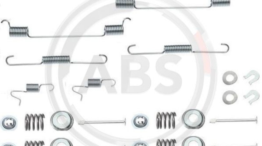 Set accesorii, sabot de frana puntea spate (0818Q ABS) NISSAN