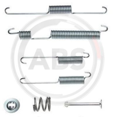 Set accesorii, sabot de frana puntea spate (0824Q ABS) HYUNDAI