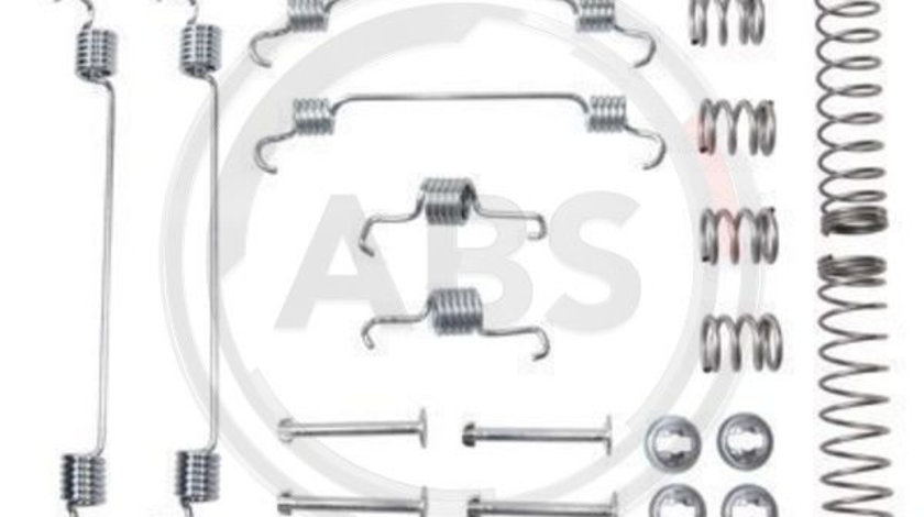 Set accesorii, sabot de frana puntea spate (0835Q ABS) Citroen,DS,OPEL,PEUGEOT,VAUXHALL