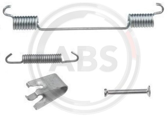 Set accesorii, sabot de frana puntea spate (0836Q ABS) Citroen,FIAT,PEUGEOT