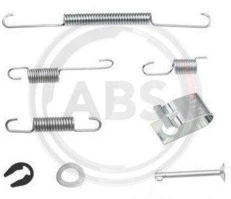 Set accesorii, sabot de frana puntea spate (0847Q ABS) KIA