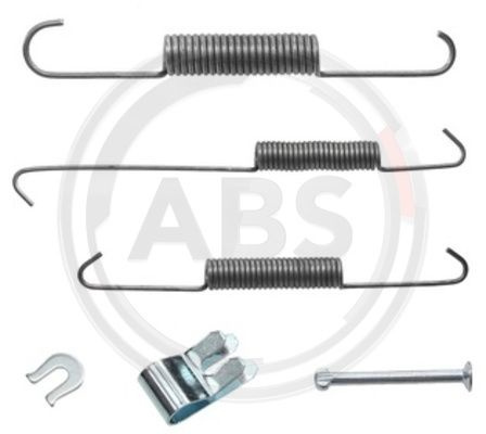Set accesorii, sabot de frana puntea spate (0854Q ABS) TOYOTA