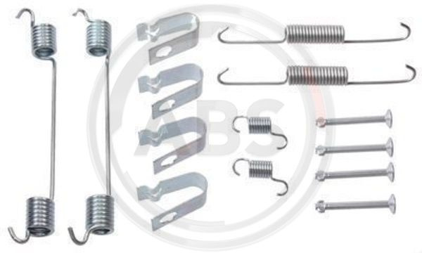 Set accesorii, sabot de frana puntea spate (0860Q ABS) GEO,SUZUKI
