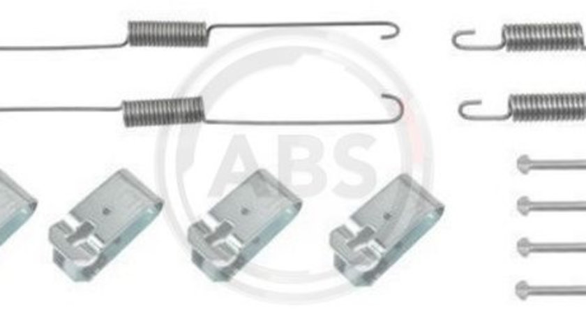 Set accesorii, sabot de frana puntea spate (0888Q ABS) ISUZU,MITSUBISHI