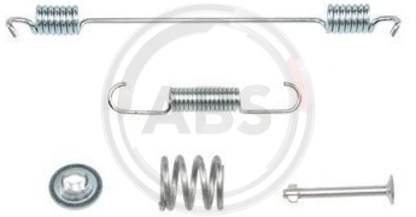 Set accesorii, sabot de frana puntea spate (0889Q ABS) SMART