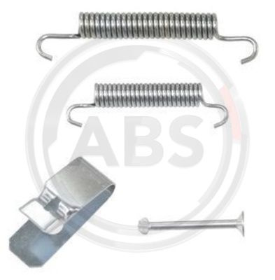 Set accesorii, sabot de frana puntea spate (0890Q ABS) CHRYSLER