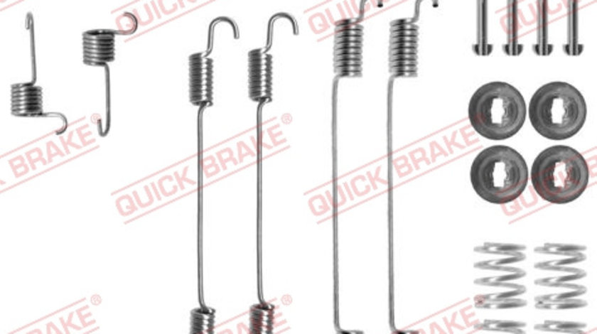 Set accesorii, sabot de frana puntea spate (1050021 QBK) DACIA,LADA,RENAULT