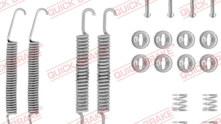 Set accesorii, sabot de frana puntea spate (1050548 QBK) AUTOBIANCHI,FIAT,LANCIA,SEAT,ZASTAVA