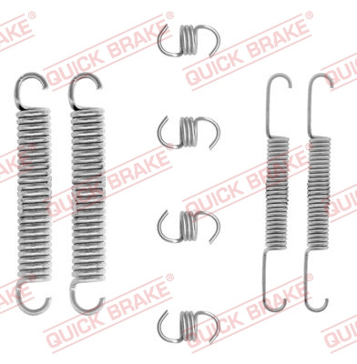 Set accesorii, sabot de frana puntea spate (1050662 QBK) LADA