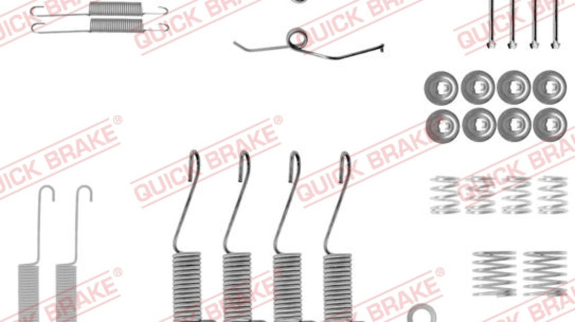 Set accesorii, sabot de frana puntea spate (1050697 QBK) TOYOTA,VW