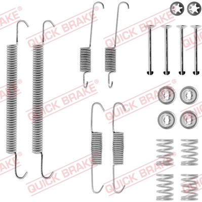 Set accesorii, sabot de frana puntea spate (1050707 QBK) BMW