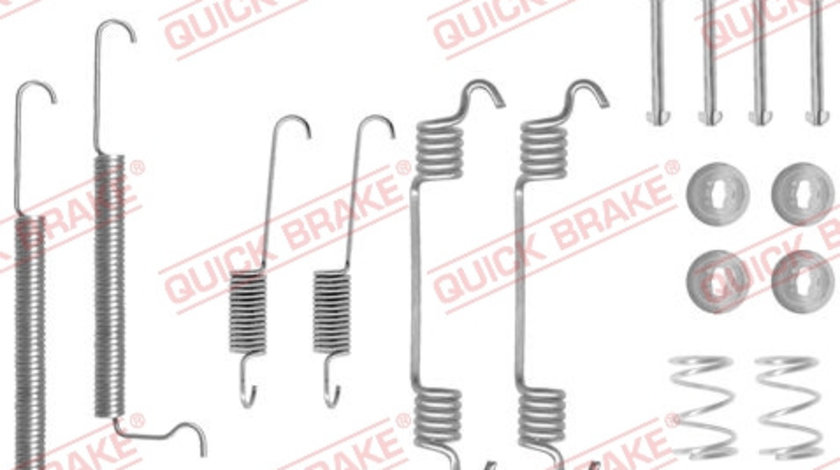 Set accesorii, sabot de frana puntea spate (1050709 QBK) OPEL,VAUXHALL