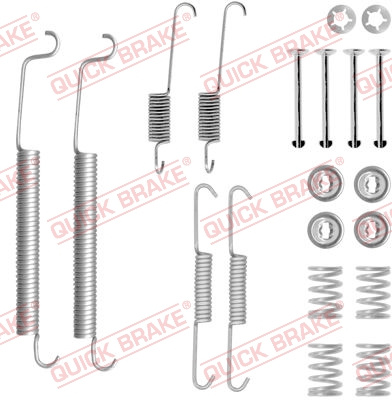 Set accesorii, sabot de frana puntea spate (1050756 QBK) PEUGEOT,RENAULT