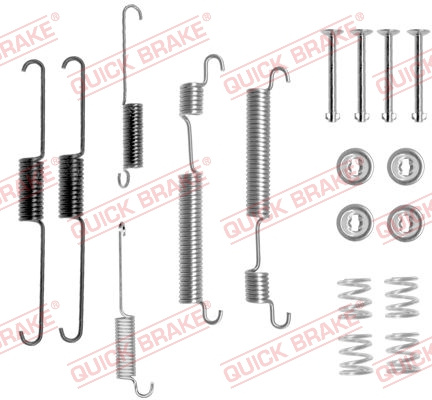 Set accesorii, sabot de frana puntea spate (1050824 QBK) HYUNDAI