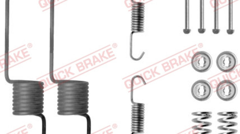 Set accesorii, sabot de frana puntea spate (1050825 QBK) MAZDA