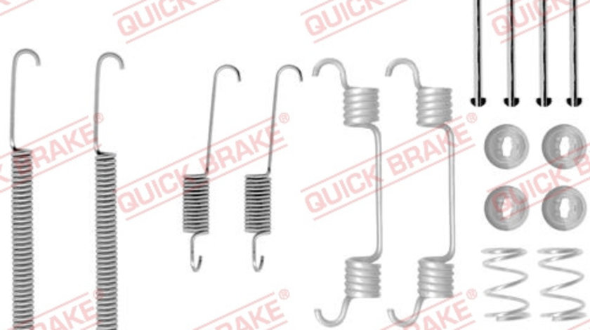 Set accesorii, sabot de frana puntea spate (1050849 QBK) CHEVROLET,DAEWOO,OPEL,VAUXHALL