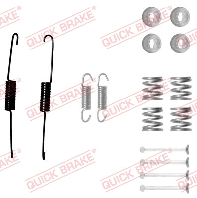 Set accesorii, sabot de frana puntea spate (1050879 QBK) TOYOTA