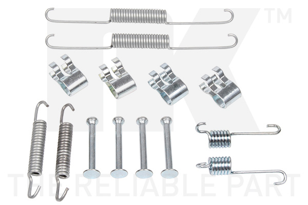 Set accesorii, sabot de frana puntea spate (7923763 NK) FIAT